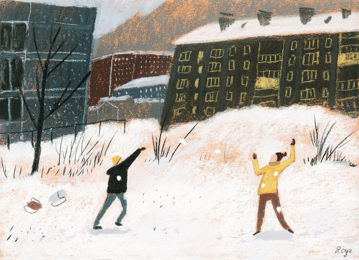 Игра в снежки