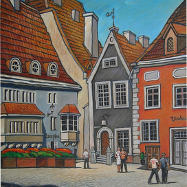 Таллин.Площадь Раэкоя