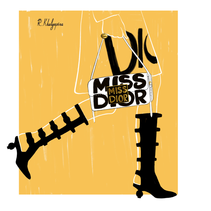 Коммерческая fashion-иллюстрация