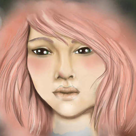 Рожеве волосся