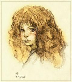 Уже школьница