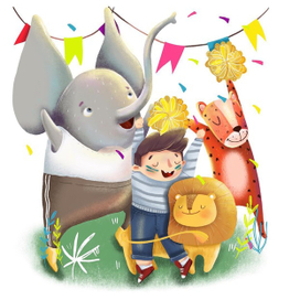 Иллюстрация к детской книге 