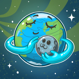 Земля и Луна