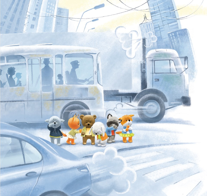 Одни в большом городе