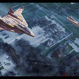 Иллюстрация к книге А.Зорича "Завтра война"