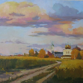 Теплый вечер.