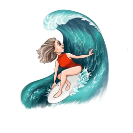 Серфер, персонаж