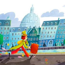 Прибытие Андерсена в Стокгольм