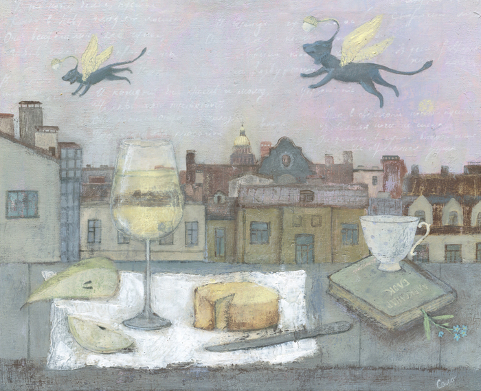 Белое вино белой ночью