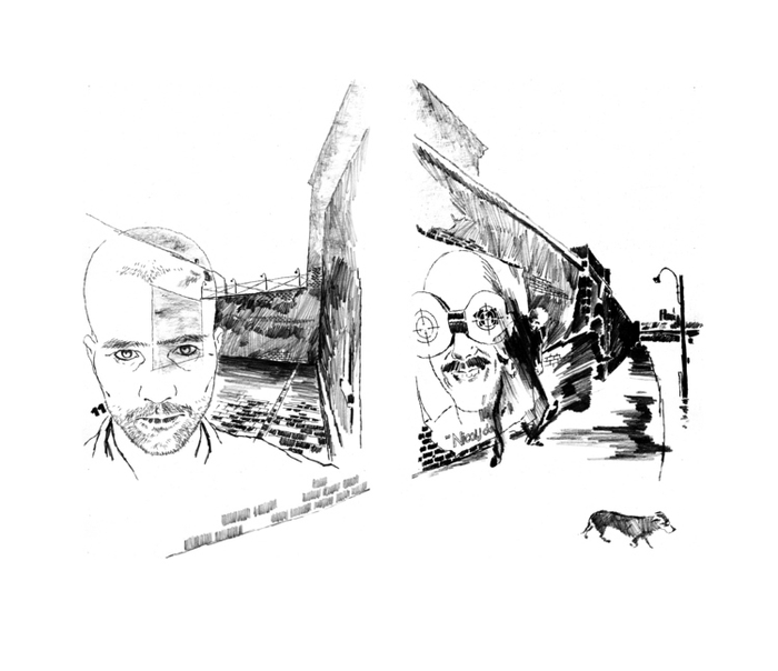 полосный разворот Ж,Сименон "Цена головы"