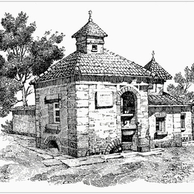 рисунок пером