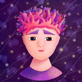 портрет геймера