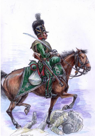 Шеволежер Гессен-Дармштадта. Березина. Декабрь 1812-го г.