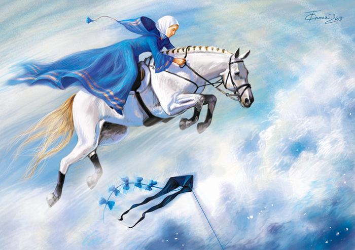 Дотянуться до Луны. (Прощание с годом чёрного змея))