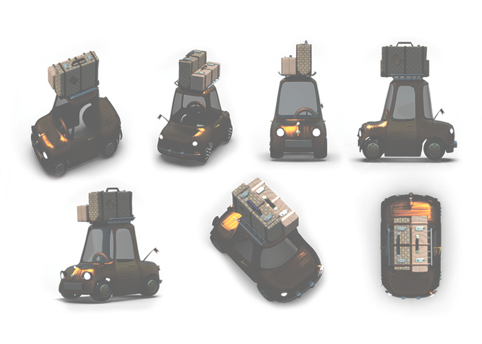 маленькая машинка