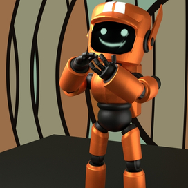 Клевый робот из сериала "Любовь, смерть и роботы"