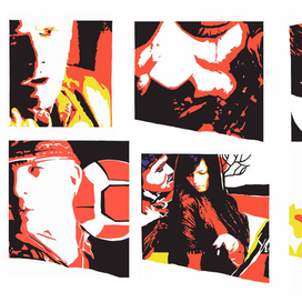 Серия иллюстраций для сборника стихов