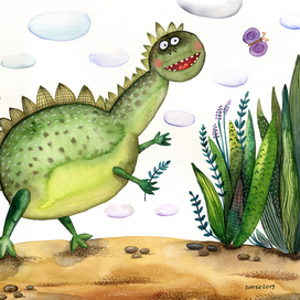 "Ыыаа-ааа-рр-р-р" 🦖🦋 