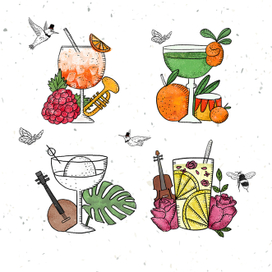 Summer cocktails