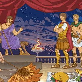 Царь Ээт и аргонавты. Боги и герои Древней Греции