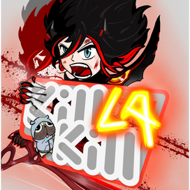 kill la kill ~ крушить-кромсать