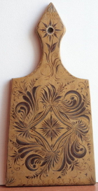 Поднос под хохлому