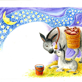 Наступила ночка