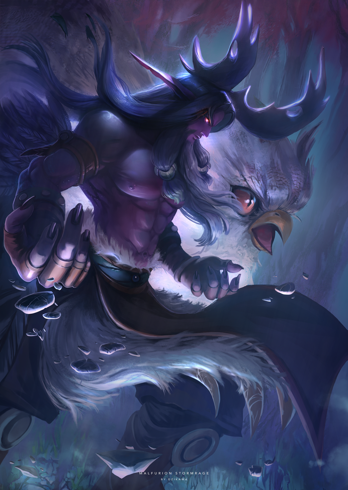 Малфурион Ярость Бури из World of Warcraft