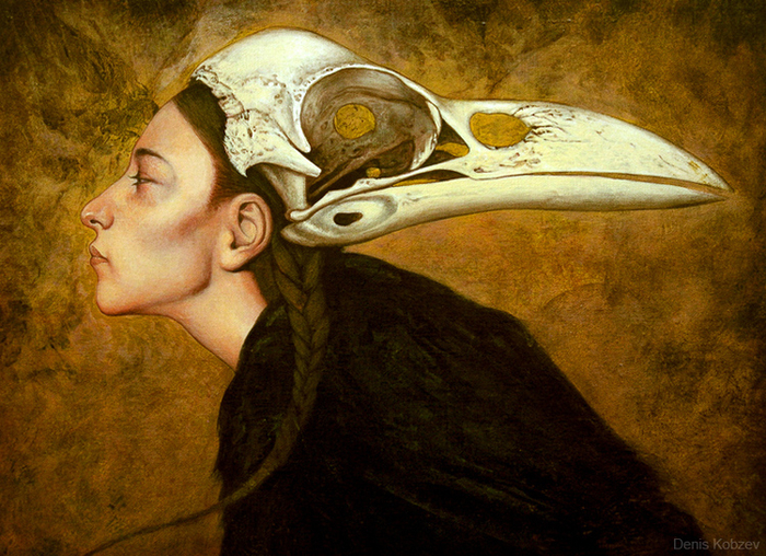 Ворон (эскиз, фрагмент)