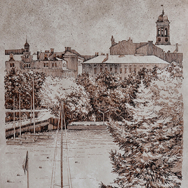 Вид на Южную гавань