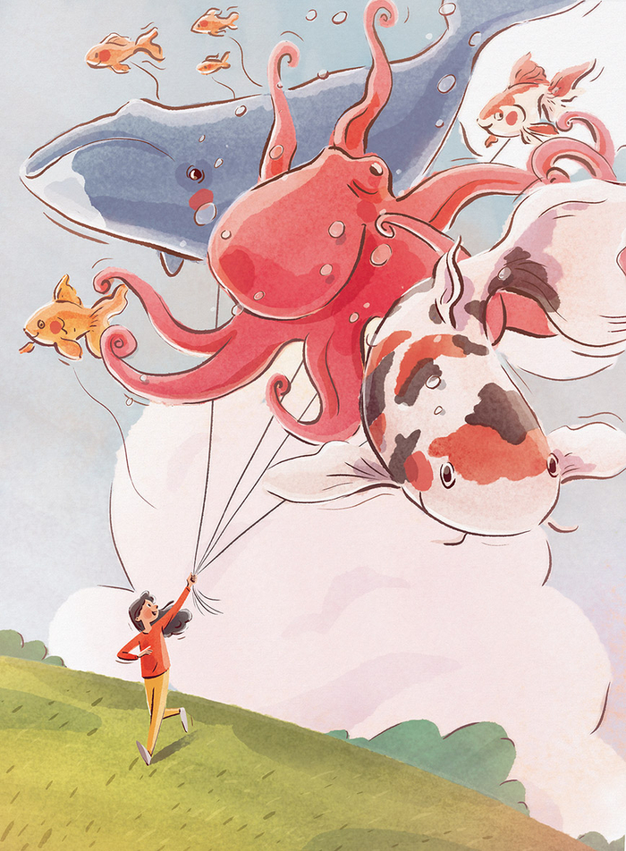 Золотые рыбки сваливают)