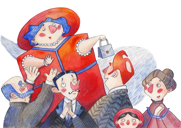 Иллюстрация к Лимерикам Э.Лира