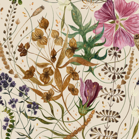 Принт «Разнотравье