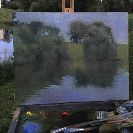 Вечерний этюд