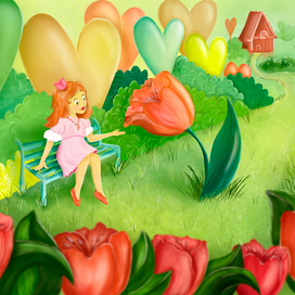 финальная работа на курсе "Профессия иллюстратор. Начало"