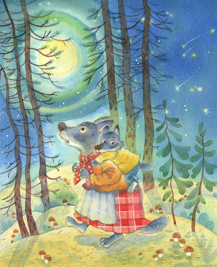 Бабушка Волк