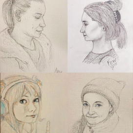 Портреты друзей