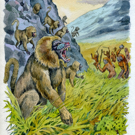 "Рам и Гау"...страшные такие...