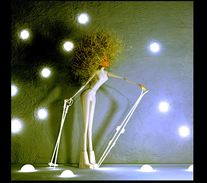 а снег не знал не падал