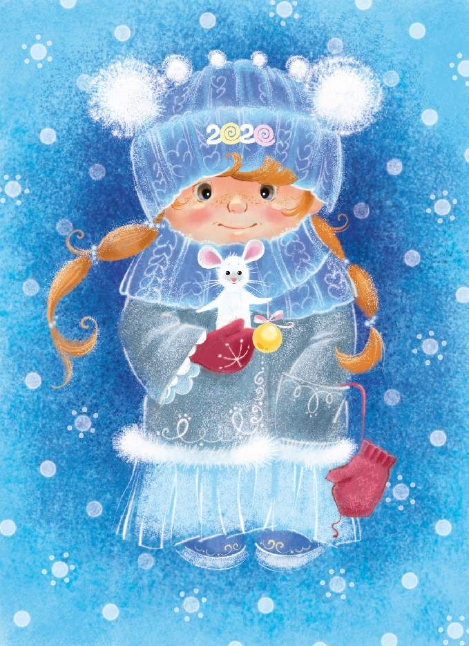 девочковое новогоднее