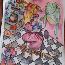 Алиса у Герцогини