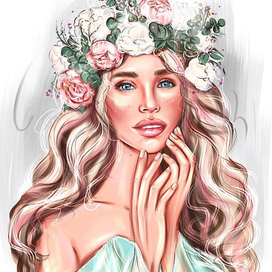 Девушка весна