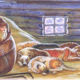 Полуполосная иллюстрация