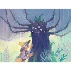 Дерево-Паук и дядюшка Ульви в волшебном саду