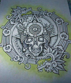 Графика: ацтекская тема