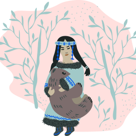 Синаневт и медвежонок