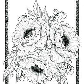 Букет маков