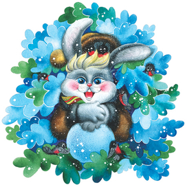 Шмуцтитул. Сказка про зайца.