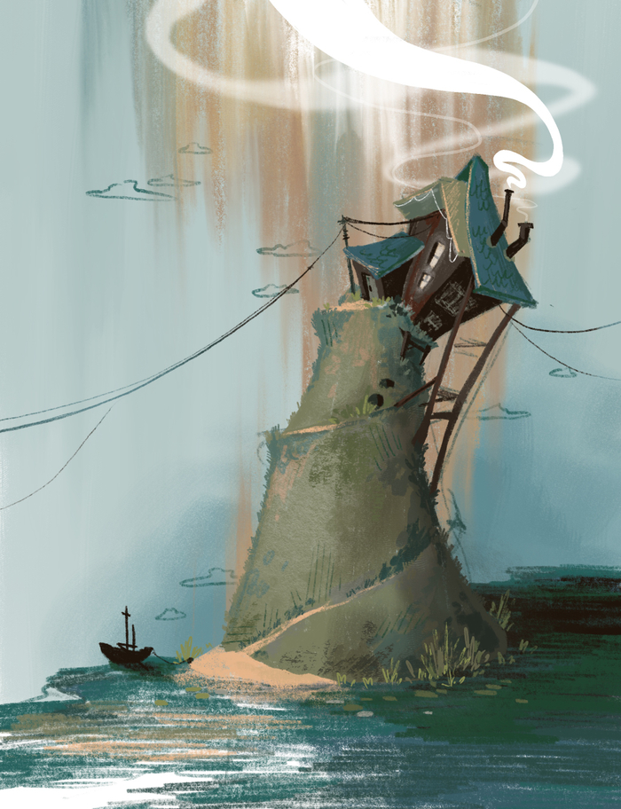 Дом на острове