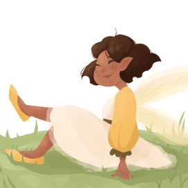 Детская растровая иллюстрация